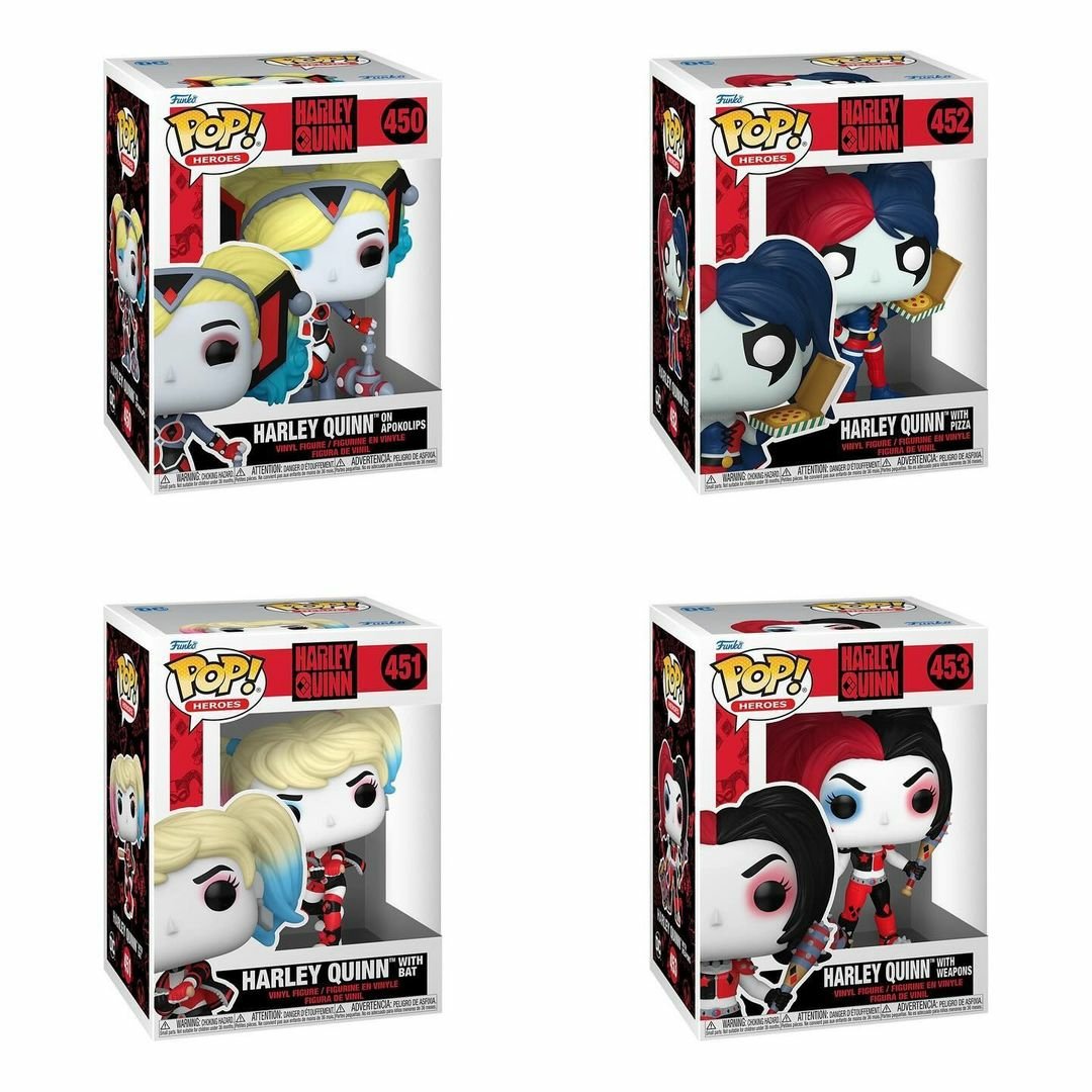 funkopopes's tweet photo. Primer vistazo a nuevas figuras #FunkoPOP de #HarleyQuinn https://t.co/kOl6W3pWdD