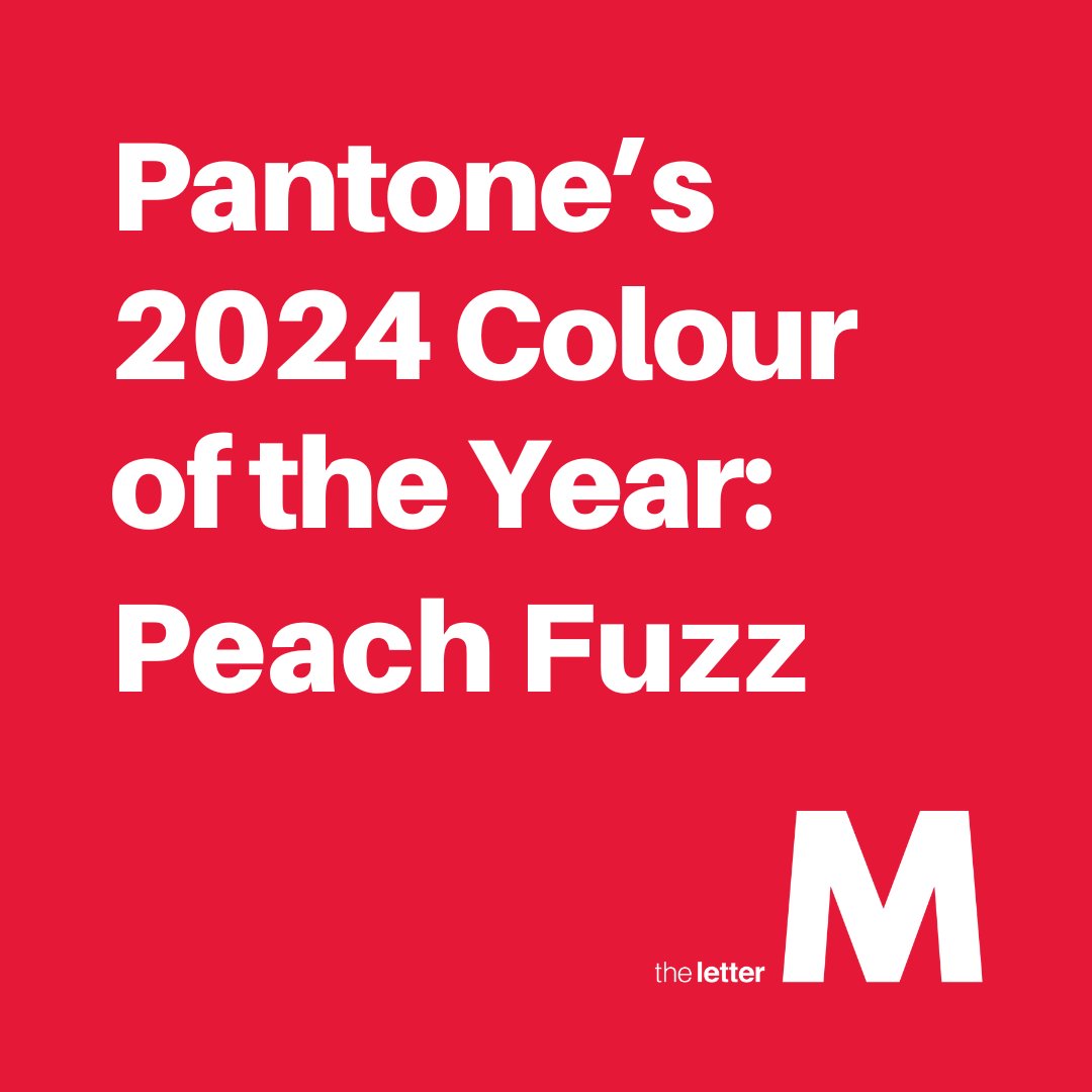 What does guest author, Julie Brown-Hallman think of Pantone's 2024 Colour of the Year? (Hint - just peachy!)

Read the blog here: letterm.ca/pantones-2024-…
