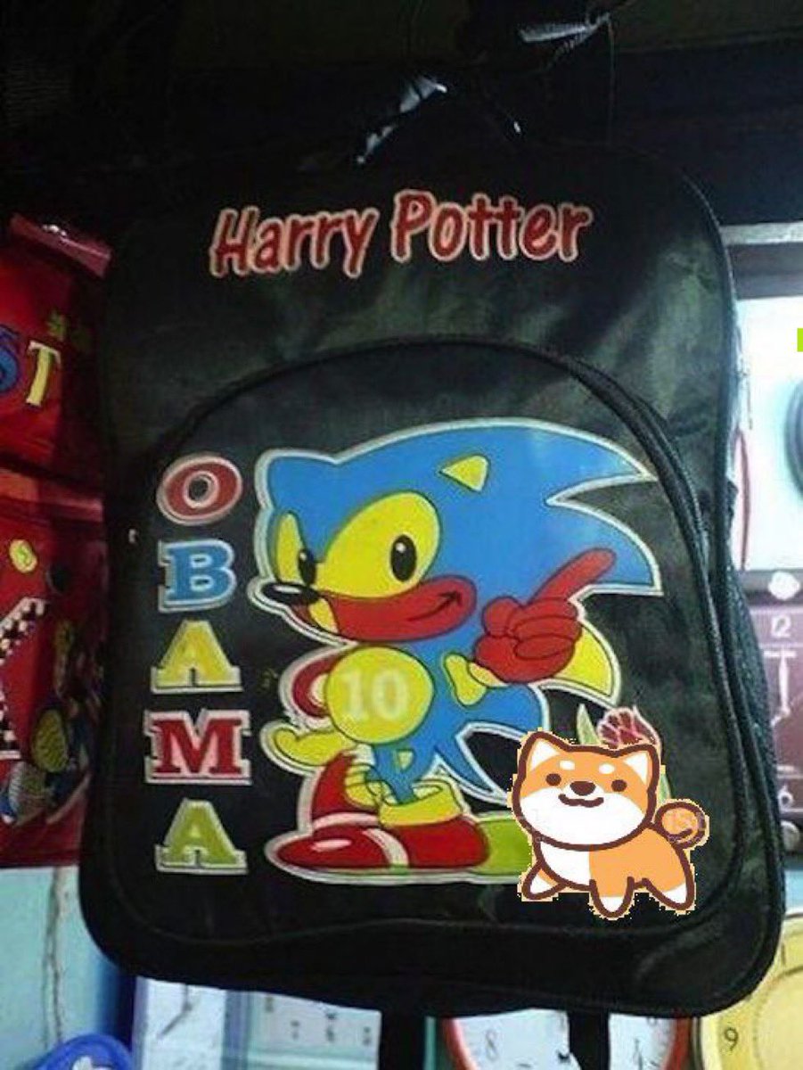 ticker bitcoin holders be like

one day this backpack (spontaneously appearing in the wild & giving rise to the greatest meme brand of all time) will be on exhibit at the @MuseumModernArt as a pillar of metamodernism

#HarryPotterObamaSonic10Inu