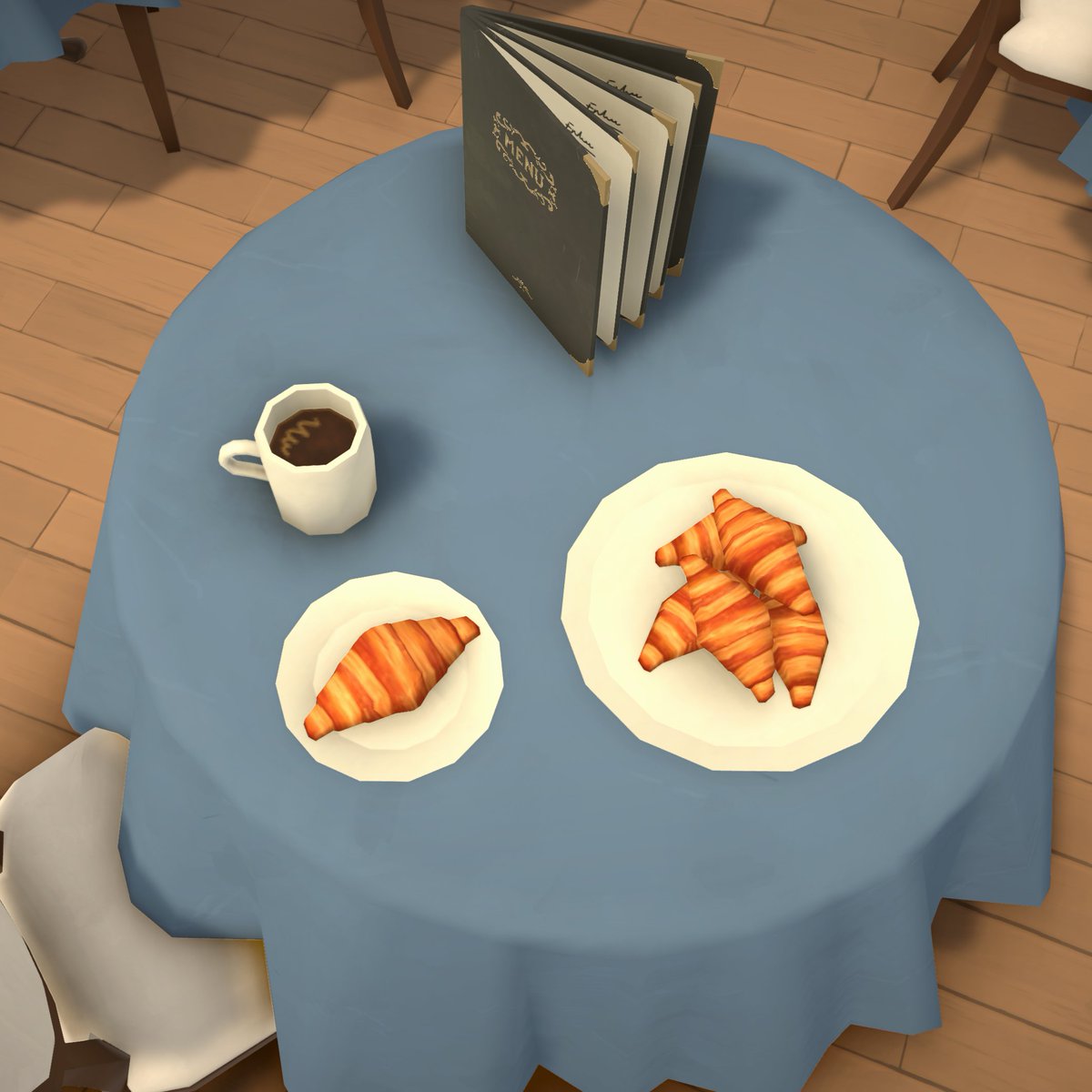 apparently it's croissant day :o

it sounds made up but here’s a shameless plug of our in-game croissants juuust in case 🥰
