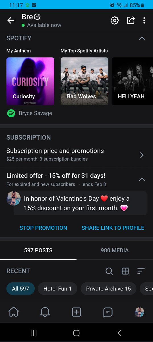 Bre69onlyfans's tweet photo. New subscribers get 15% off in honor of Valentine's Day 🥰

https://t.co/LYYCzTt2eF

#thicktrunktuesday #MarryMyHusband #naughty #milf #content #ContentCreator #ContentCreation #valentinesday2024 #ValentinesDay https://t.co/d6aywUtW6q