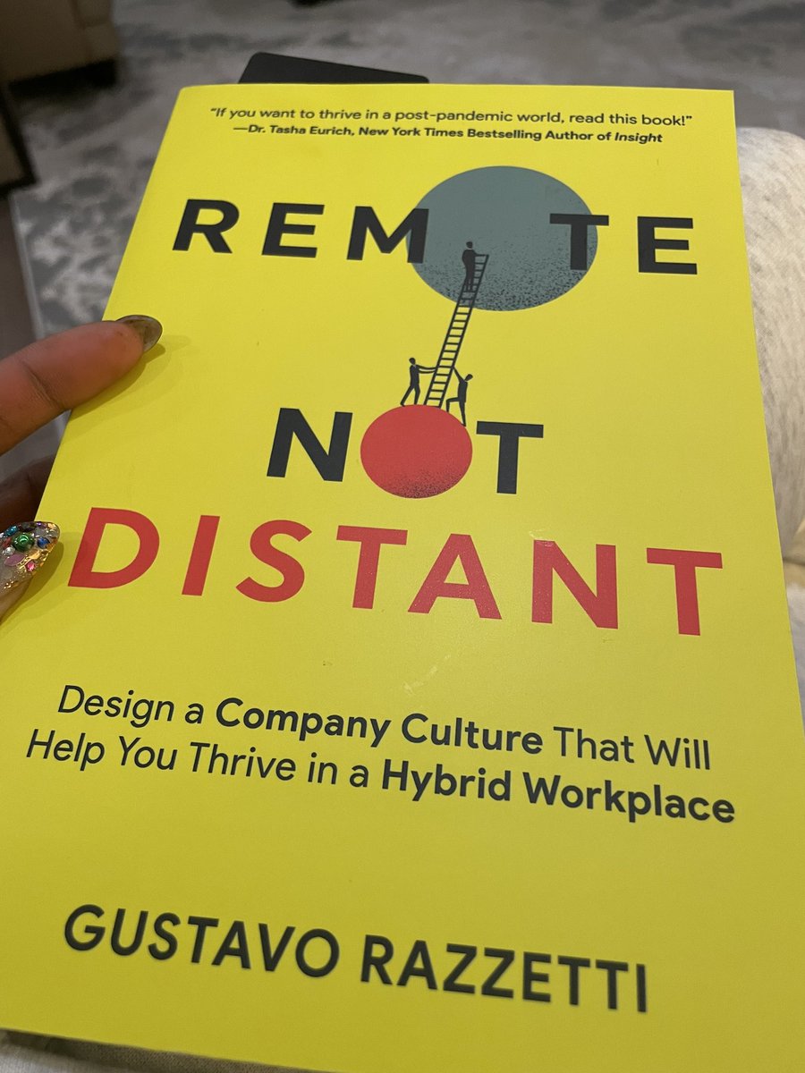 Interesting read…📖
Remote work spaces require so much intentionality for people to feel connected & safe. #belonging #remotework #humancentered