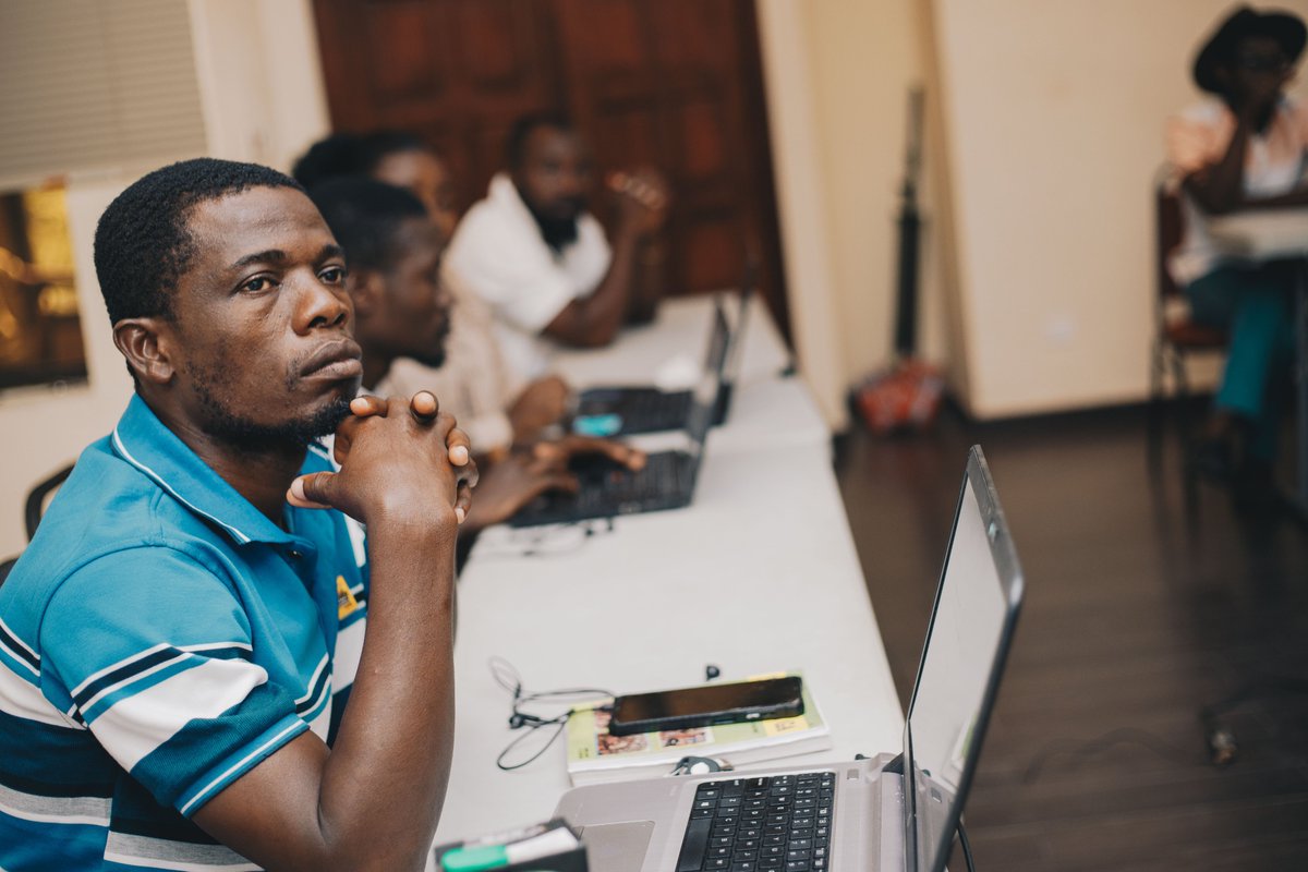 WikimediaGH's tweet photo. It's not Thursday, but let's throwback to when we hosted our Ga community to a workshop around the Wikidata for Education project in Accra.
We cannot wait to continue growing the #GaCommunity and ensure more indigenous languages find a space on @Wikipedia.
#WikimediaGH https://t.co/E5Ghv1YOyF