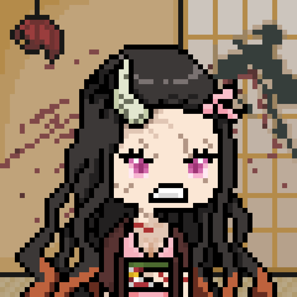 CUSTOM CHUM PUNK #6

Congratulations to @Oraisoturu73 for your personalized 1/1 Demon Nezuko character! It will be included as part of our collection. ordinalscan.net/inscription/92…

If you'd like to own your own custom 1/1 CHUM style character, simply mint 5 or more CHUM PUNKS NFTs at