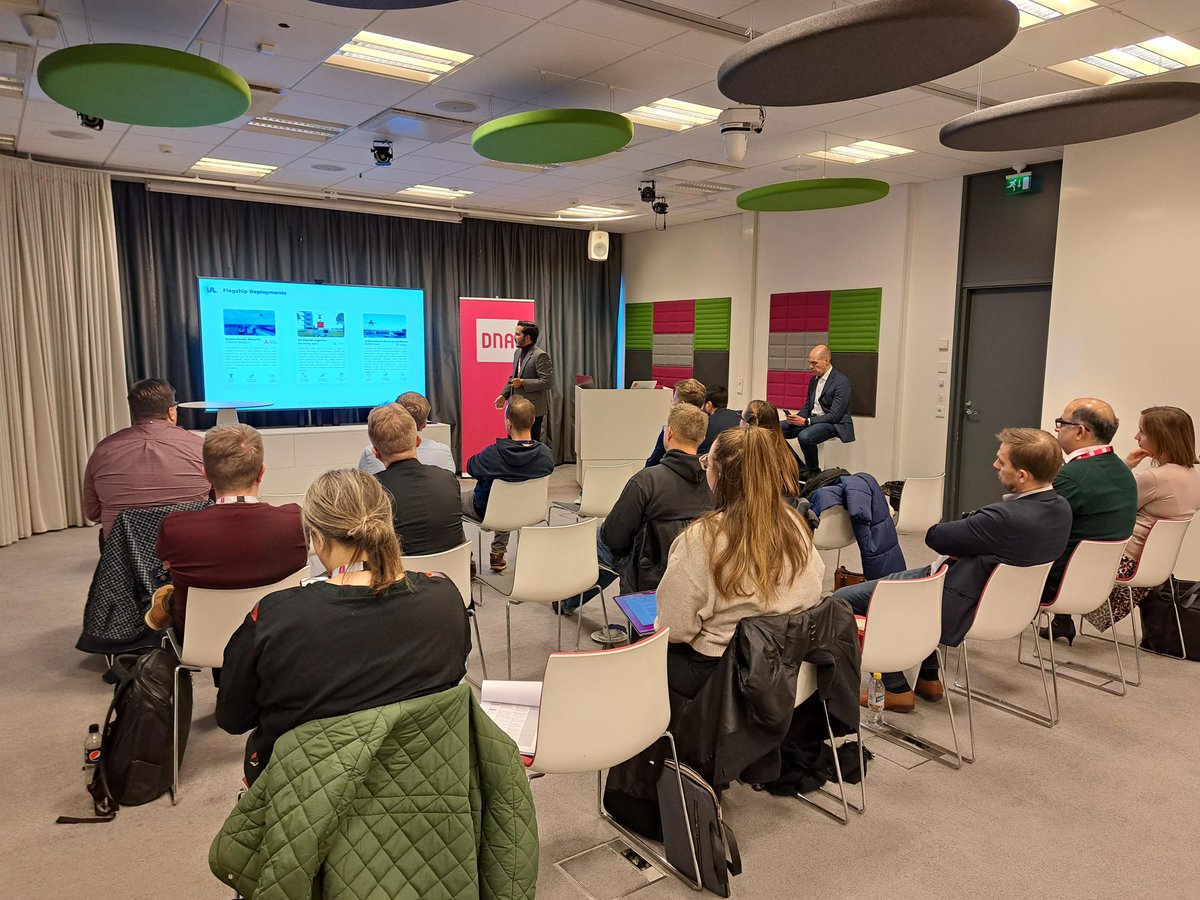 unmanned_life's tweet photo. Exciting day in Helsinki showcasing the power of #autonomous #drones! Teaming up with @DNA_fi and @awscloud , we're launching our tech in Finland. https://t.co/9eZNeFeyL6