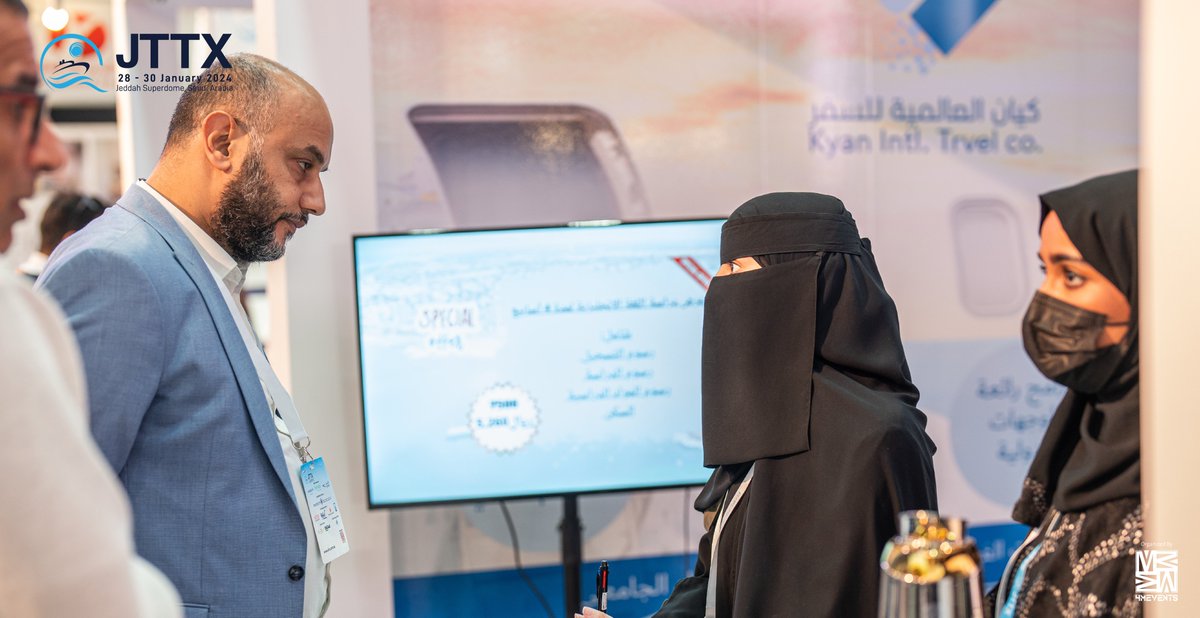 jttx_sa's tweet photo. جانب من #معرض_جدة_الدولي_للسياحة_والسفر  اكتشفوا الوجهات السياحية الرائعة واستمتعوا بالثقافات المتنوعة والتجارب الفريدة 😍✨! 

#العالم_تحت_سقف_واحد 
سجل الآن:
https://t.co/RKugcIXinN https://t.co/3sautU1zak