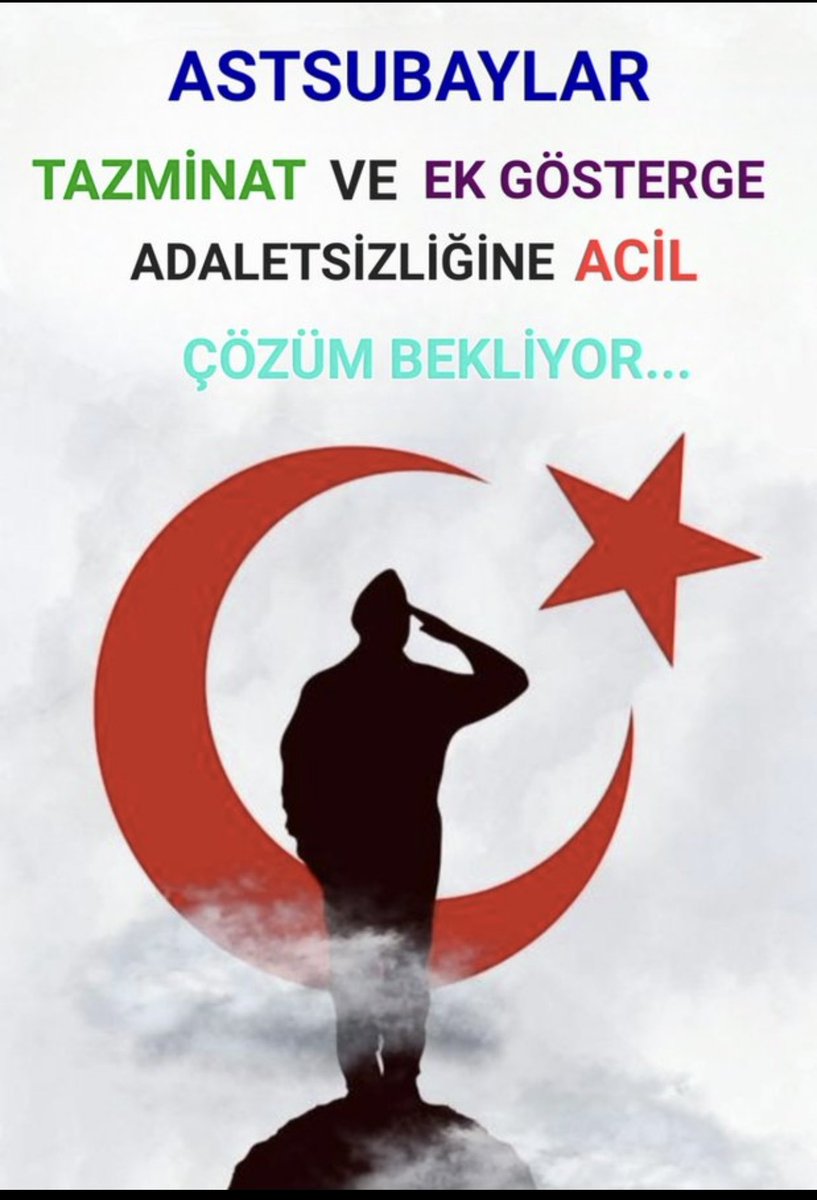 kozan_fati38955's tweet photo. Görev tazminatı Astsubayın hakkıdır. Maaşlarımızın da bir an önce iyileştirilmesi lazım #AstsubayHaklarımaSahipÇık https://t.co/Zy9Xf6g1IR