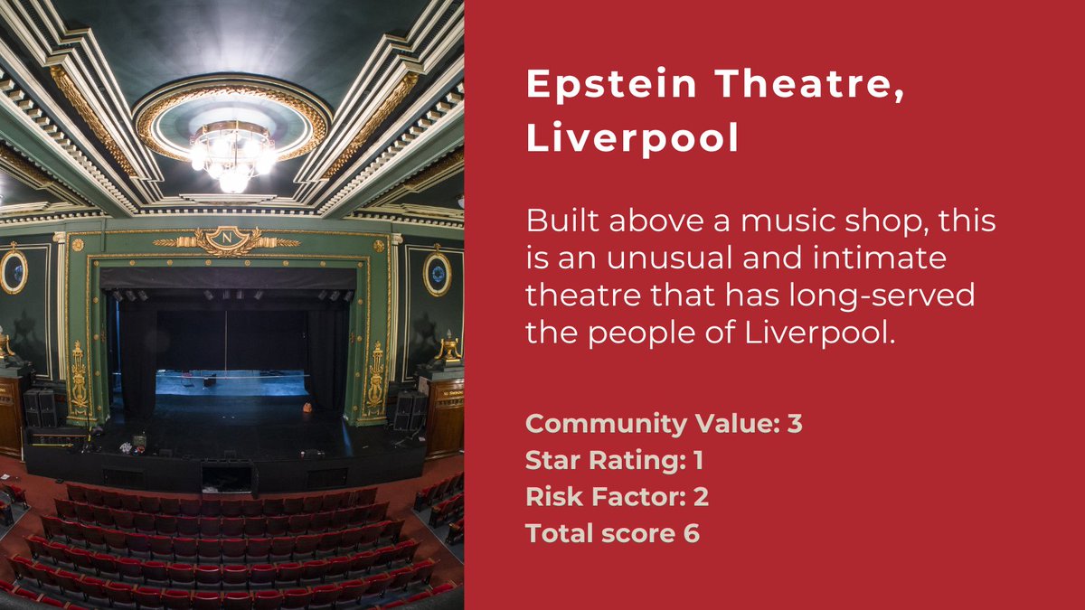 📢 We've added Epstein Theatre @EpsteinTheatre in Liverpool to our #TheatresAtRisk Register. The popular Liverpool theatre closed in June 23 but we are working with the council and others to see if a way forward can be found to reopen it Read more theatrestrust.org.uk/how-we-help/th…