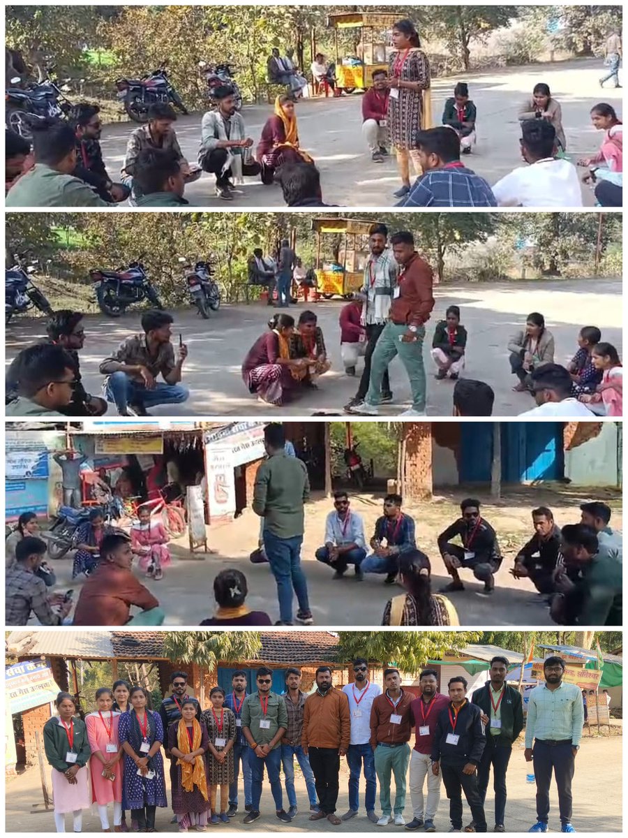 मध्यप्रदेश सरकार द्वारा चलाए जा रहे नशामुक्ति अभियान के अंतर्गत ब्लॉक गोटेगाँव के ग्राम पंचायत झोंत में महात्मा गांधी पुण्यतिथि एवं शहीद दिवस के अवसर पर मुख्यमंत्री जनसेवा मित्रों के द्वारा नुक्कड़ नाटक किया गया एवं लोगो को नशे से दूर रहने के लिए प्रेरित किया गया। #cmyip #cmyip2