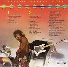 Bootsy_Collins's tweet photo. On January 30th, 1976 Warner Bros. Records releases Bootsy's debut album, Stretchin' Out In Bootsy's Rubber Band, co-produced by RRHOF inductees George Clinton and @bootsy_collins . Our debut album picked up steam when opening act for Parliament-Funkadelic. 2 singles were released: Psychoticbumpschool and I'd Rather Be With You.🥰 Share ur story funkateers👍🫡Bootsy baby!!!🤩💃👂#geepies #rubberfans & #funkateers