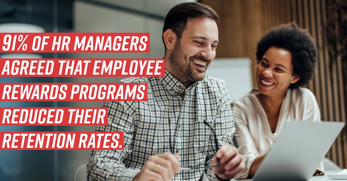 Did you know that companies implementing such programs witness a remarkable increase in retention rates? Discover the key insights that can reshape your approach to employee motivation and satisfaction. Check out the blog here: hubs.ly/Q02j1PY50

#EmployeeRewards