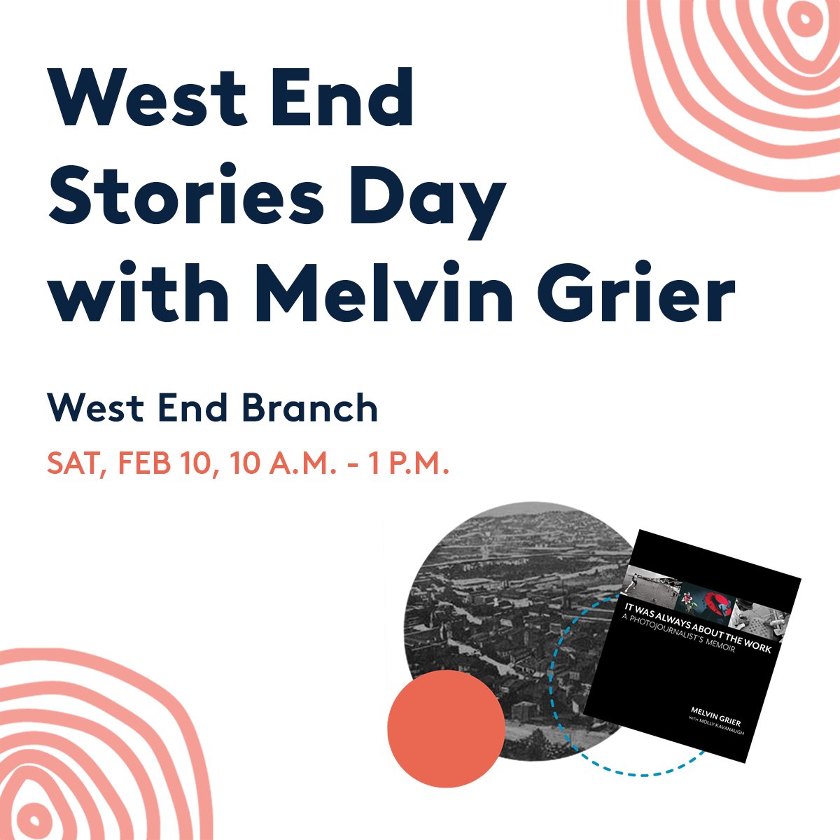 cincylibrary's tweet photo. Come engage with genealogy and local history resources, scan your family's images, and hear Melvin Grier's West End story at the West End Branch Library. Learn more an register in advance --> https://t.co/EZ2oLSQzJM https://t.co/Mq3i8WSMRP