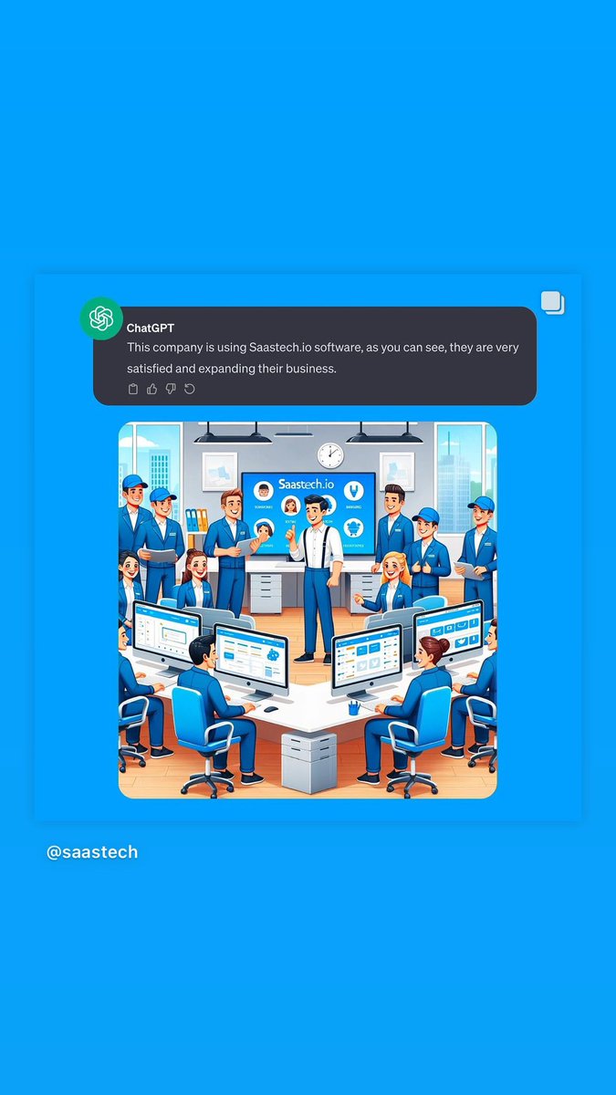 saastechio's tweet image. We asked #ChatGPT, and it drew these. 😉

#saastechio #saastech #saas