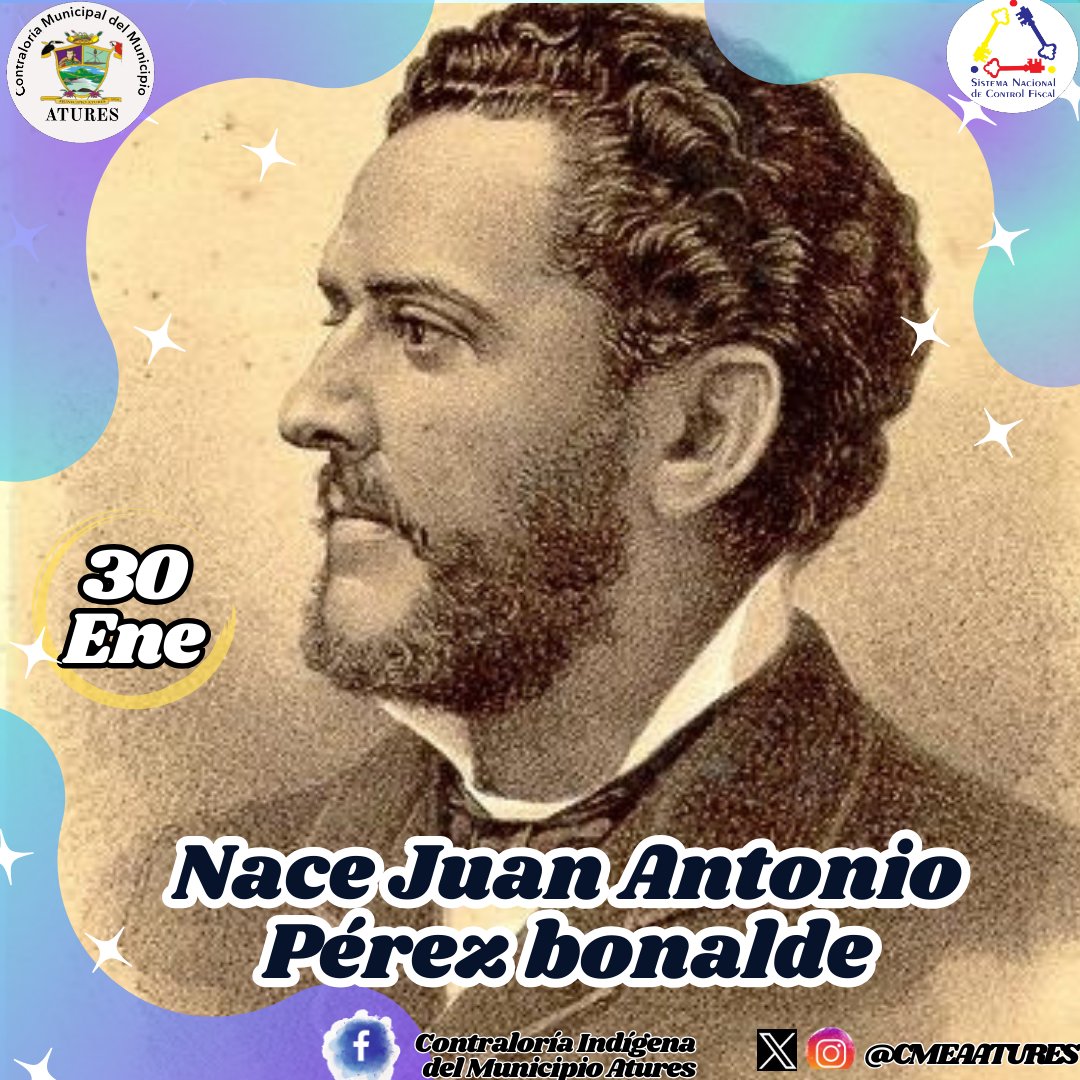 #TalDiaComoHoy  #30Ene Nace Juan Antonio Pérez Bonalde Pereira poeta y traductor venezolano considerado por la crítica como el máximo exponente de la poesía lírica del país