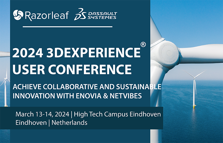 razorleaf's tweet image. Join us at the #3DEXPERIENCE User Conference. Unlock opportunities that strengthen commitments from planning to delivery. Explore the latest enhancements in the #ENOVIA and #NETVIBES portfolios and see how they enable the development of new products.  razorleaf.com/event/2024-3de…