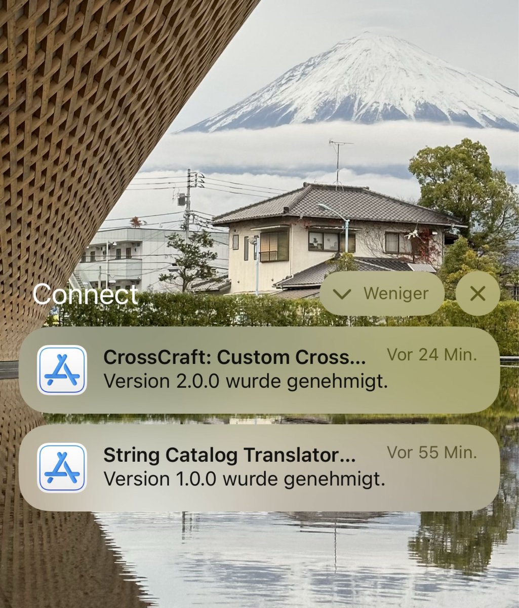 I worked hard until 5 AM for this:

Apple finally approved my String Catalog Translator app! 🥳👇
apps.apple.com/app/apple-stor…

And my huge 2.0 update for <a href="/CrossCraftApp/">CrossCraft: Custom Crosswords</a> finished at the same time:
fline.dev/huge-crosscraf…

Double launch day! 🚀🚀 🥰
#iOSDev #IndieDev #AppLaunch #L10n