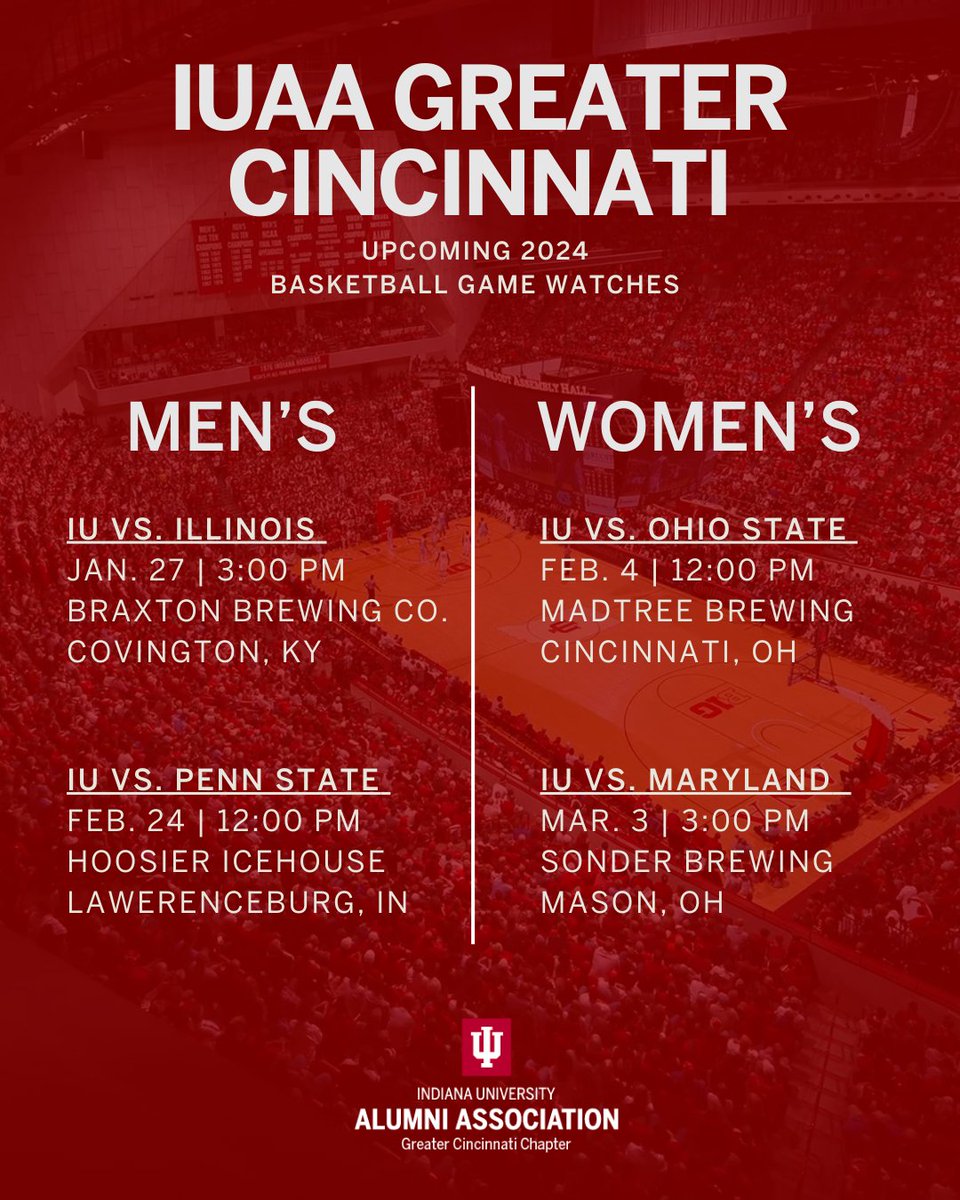 Cincinnati IUAA tweet media