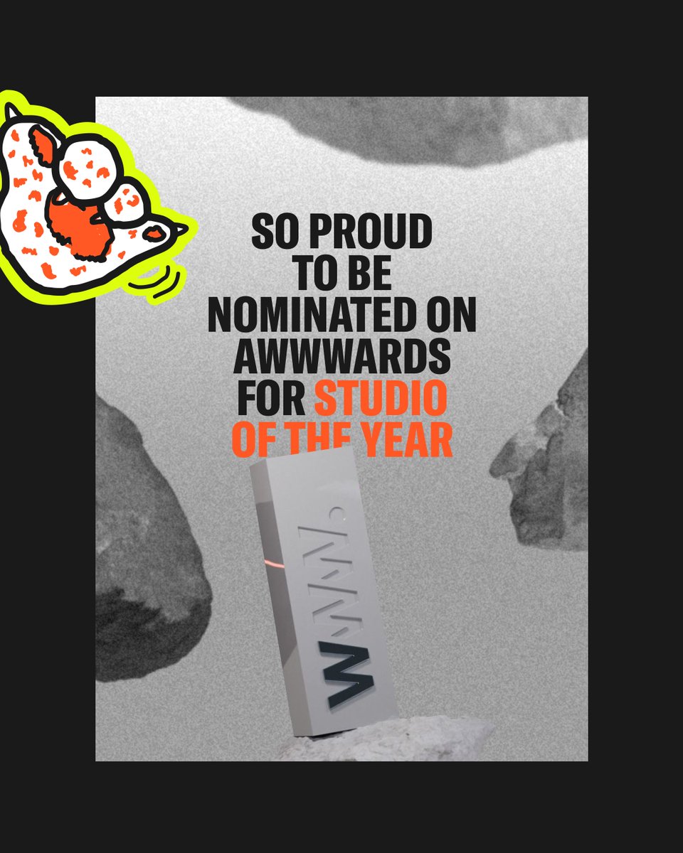 We are in the Best of the Web 2023 😍

😚 Humbled and excited to announce our nomination for Studio of the Year at <a href="/awwwards/">awwwards.</a> . Thanks to everyone who's been part of our journey.

Cast your vote if you want to support LEOLEO
👉 lnkd.in/dtv9ZuC