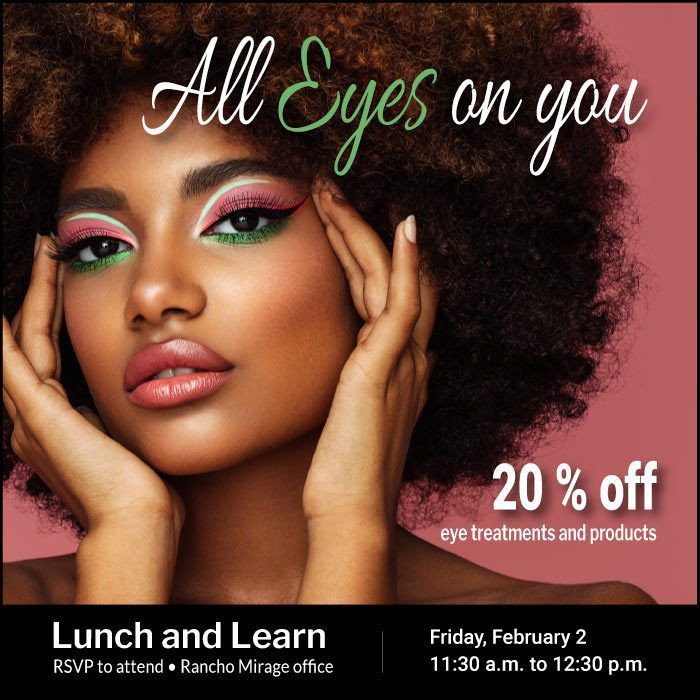 Here's the truth... your eyes deserve the best care! ⬇️

Join us on Friday, February 2 for an informative in-person lunch &amp; learn on our wide selection of eye treatments and eye-enhancing products. Reserve your seat here ➡️ buff.ly/3Uk2vjv