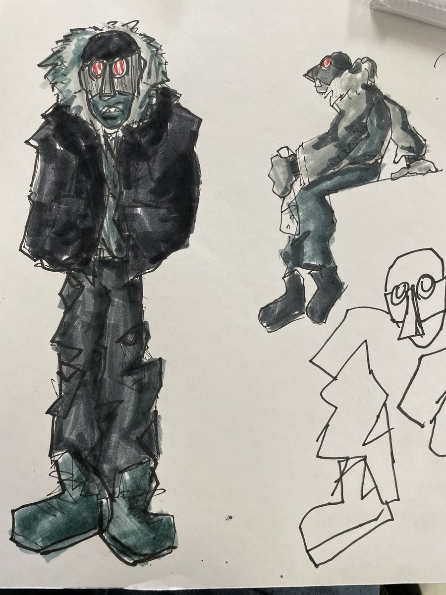 whaleanimation's tweet photo. viktor vaughn sketches https://t.co/eRP5Fzh9LA