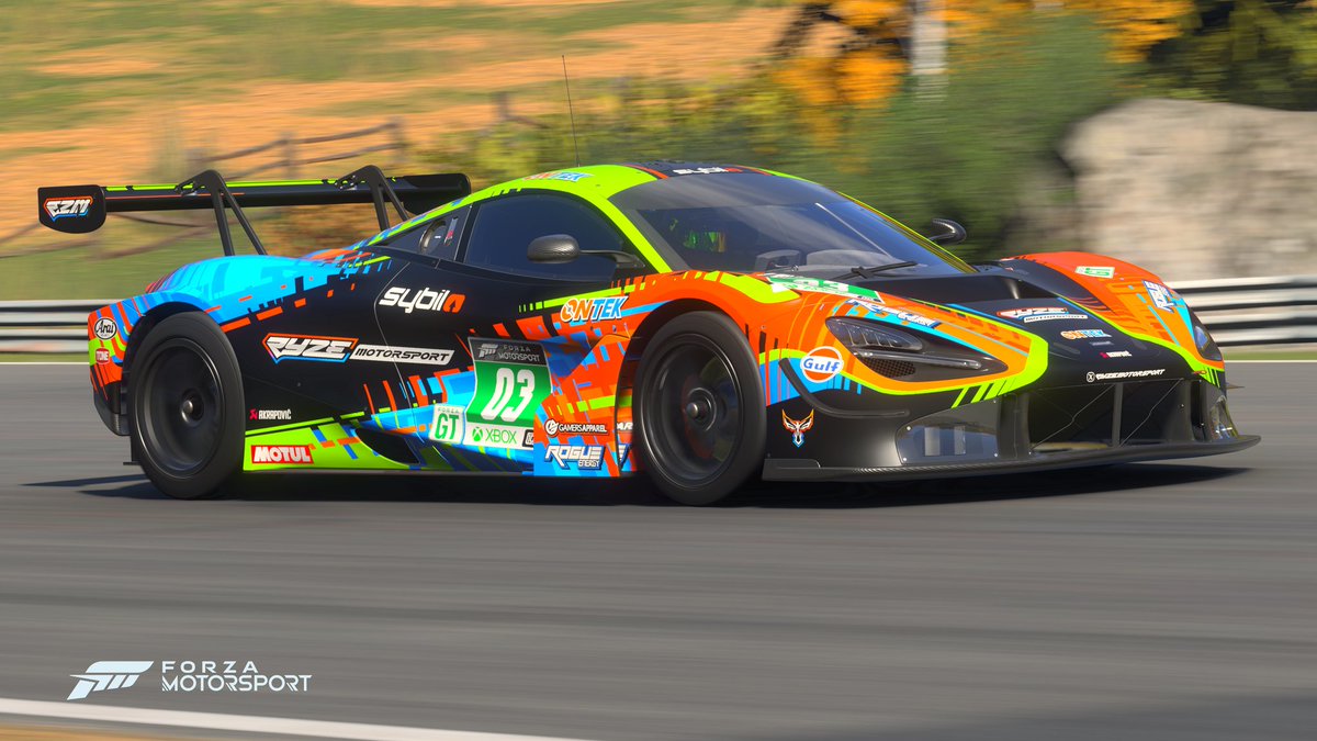 ᴇꜱᴠ ᴘʜᴏᴇɴɪx 🇬🇧 (@esv_phoenix) on Twitter photo Now Shared!
It's been a fair while since I got to grips with a <a href="/RyzeMotorsport/">Ryze Motorsport</a> livery. So here is our new Mclaren 720S GT3.
<a href="/ForzaMotorsport/">Forza Motorsport</a>
#FMshare
#ForzaMotorsport
<a href="/TheRogueEnergy/">Rogue Energy</a>
<a href="/GamersApparel/">Gamers Apparel</a>
<a href="/limeprogaming/">LIME | Pro Gaming</a>
#PhoenixDesign Now Shared!
It's been a fair while since I got to grips with a <a href="/RyzeMotorsport/">Ryze Motorsport</a> livery. So here is our new Mclaren 720S GT3.
<a href="/ForzaMotorsport/">Forza Motorsport</a>
#FMshare
#ForzaMotorsport
<a href="/TheRogueEnergy/">Rogue Energy</a>
<a href="/GamersApparel/">Gamers Apparel</a>
<a href="/limeprogaming/">LIME | Pro Gaming</a>
#PhoenixDesign