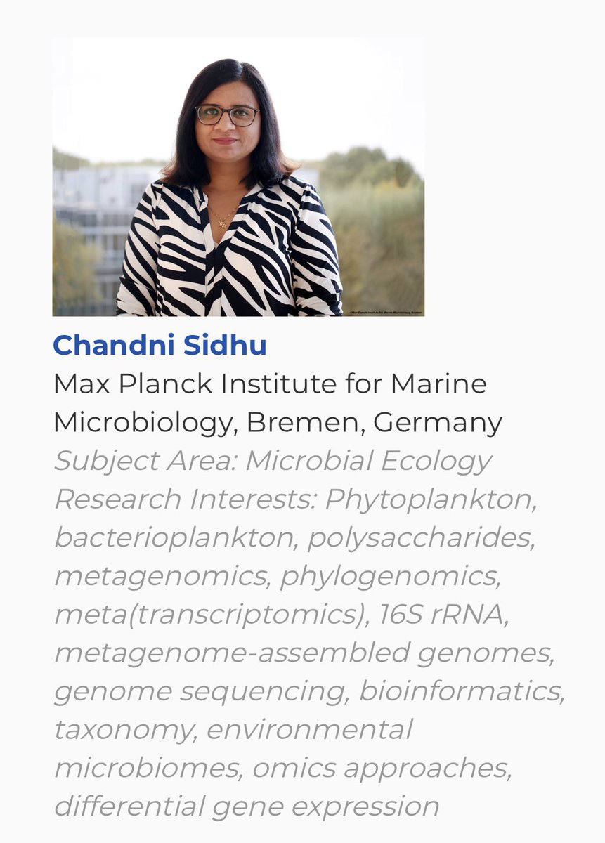 chandnisidhu's tweet photo. Excited and honored to be selected to serve on the @mbiojournal Early-Career Editorial Board! Looking forward to contributing to the advancement of scientific excellence in the journey ahead. https://t.co/wK0RuX6agB 
@MarineMicrobio @MolEcol_MPIMM @ASMicrobiology #Gratitude https://t.co/jPCTNPGN7W