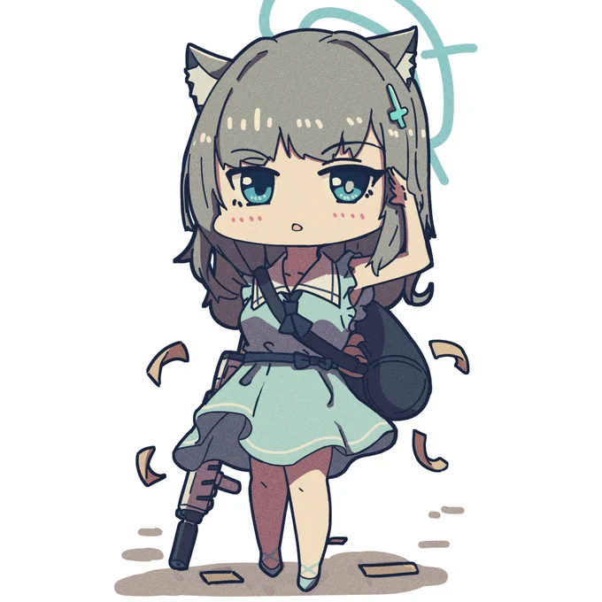 私服シロコ～～～!! 