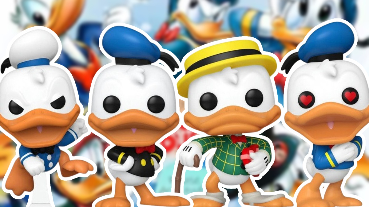 POPFigures1's tweet photo. Disney's grumpiest duck is turning 90, and Funko couldn't miss the anniversary 🎂

So here are four (superb) new Donald Duck POPs for you to discover 🤩

➡ https://t.co/1FaGzPlor5

#donaldduck #disney #funko #funkopop https://t.co/1sIDYPlpkk