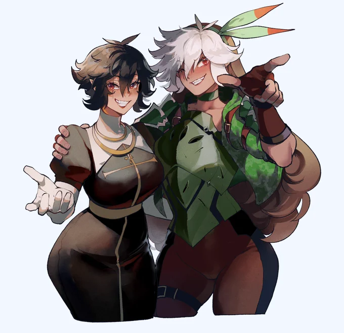 Real OGs remember that Sister Almonde used to be a quilladin gijinka from an old Pokémon nuzlocke  