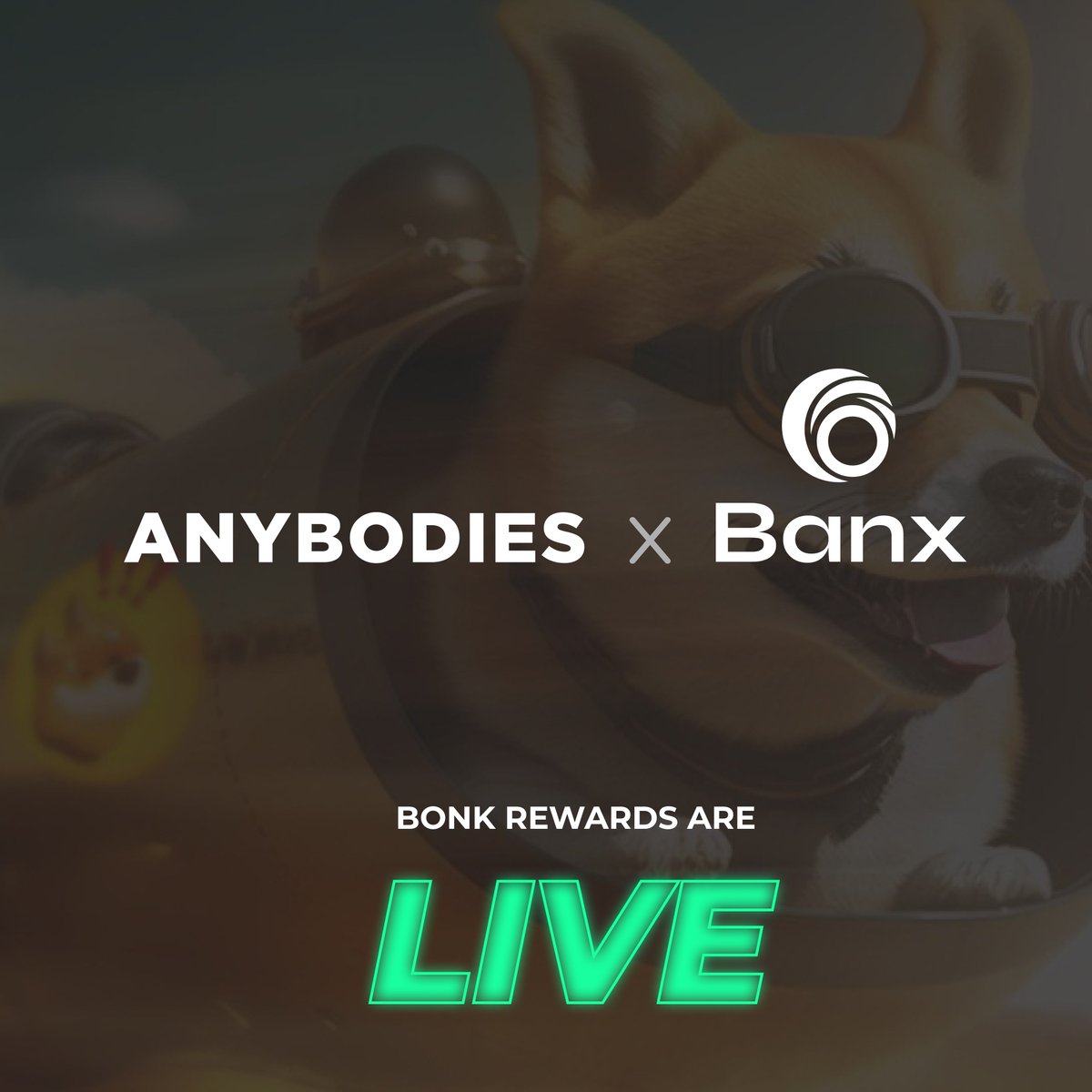 Powered by Anybodies ⚡️

<a href="/banx_gg/">Banx.gg 💵 Loans & Yield</a> users 🤝 $BONK rewards 🧵