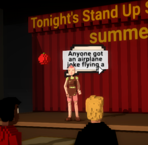 _dotbigbang_'s tweet photo. Next up:
#ComedicTiming
The show must go on! You are a stand up comedian determined to get through your set, but the audience isnβt feeling it. Dodge the tomatoes and look for jokes to tell until the curtain falls!
Play here: https://t.co/GUZFabiqan https://t.co/TfRaxYnr4t