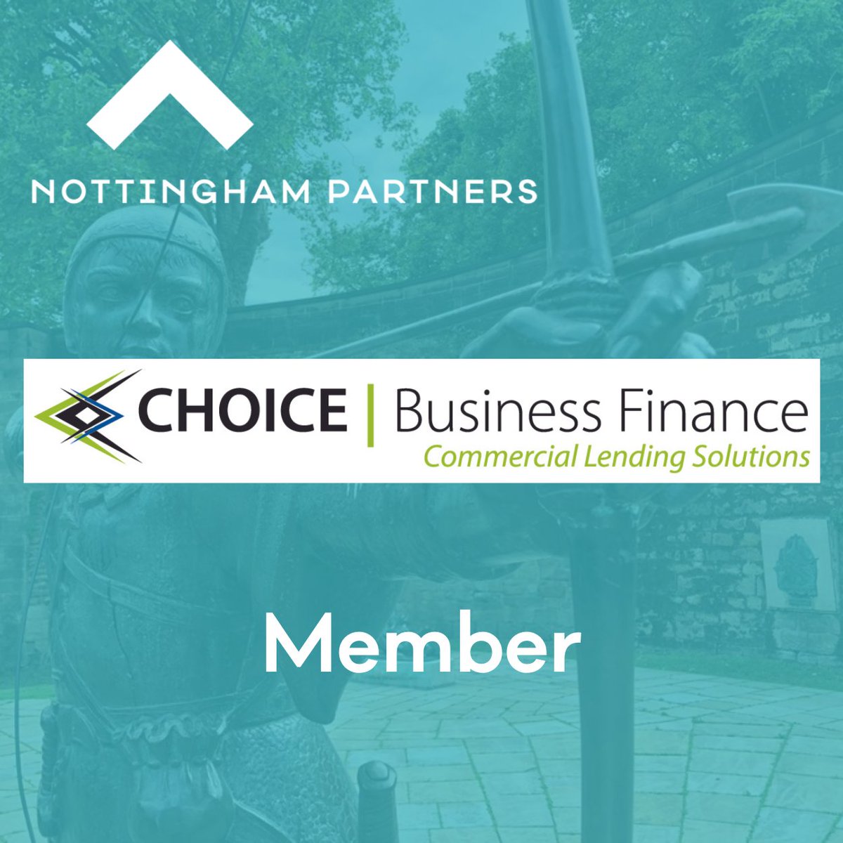 We're delighted to announce that @ChoiceBusiness4 has become a Nottingham Partners member! Choice Business Finance is a Nottingham based brokerage that sources business & commercial finance. Find out more here👇 ow.ly/neQS50QtEIY