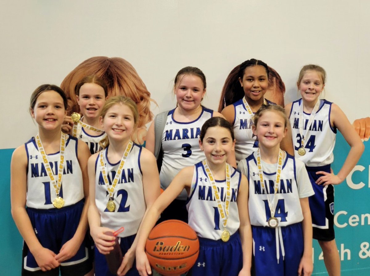 JrCrusaders's tweet photo. Congrats to 4th grade white on winning the championship of there bracket last weekend!  Awesome job ladies! https://t.co/6NV8RmaLPN