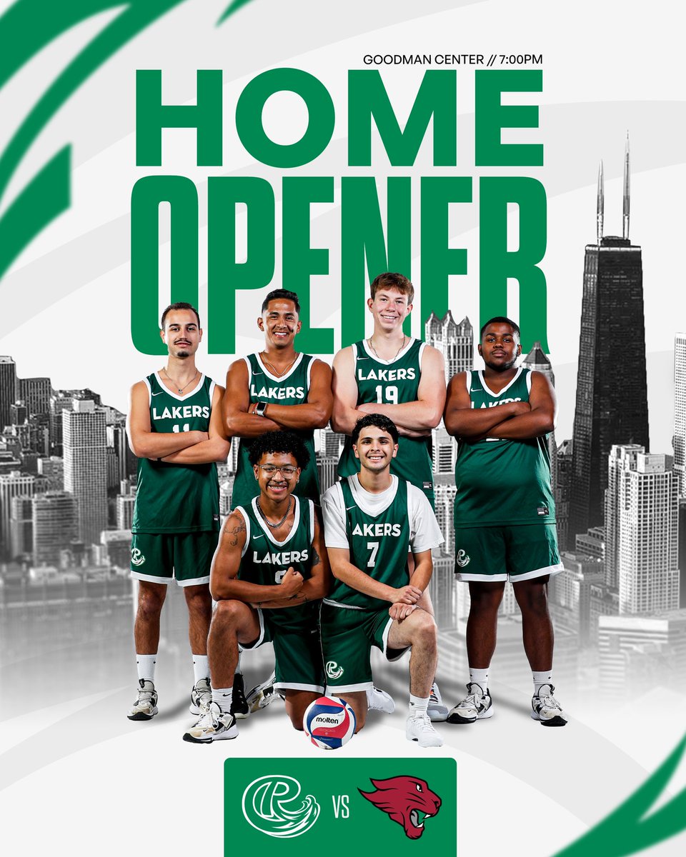 RULakersMVB's tweet photo. 🏐 vs @CUC_CougarMVB
📍 Goodman Center (Chicago, Il)
⌚️ 7pm CST
📺 https://t.co/RoERfqVVLJ https://t.co/4ISt4cCFfl