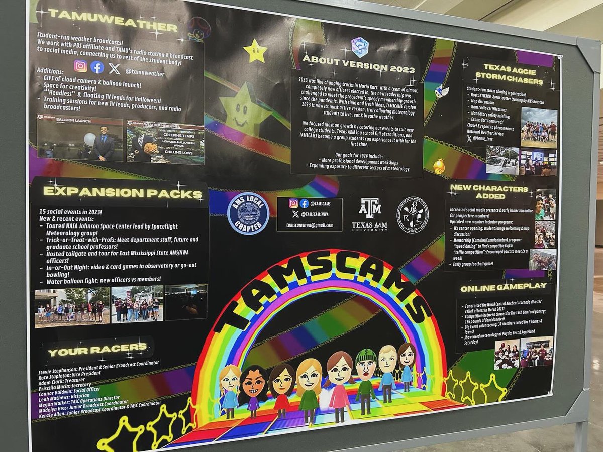 AMSBoSA's tweet photo. Congratulations are in order for the 1st, 2nd and 3rd place student chapter poster winners! Congrats @TAMSCAMSNWA, @wiuswc and @UAHAMSNWA !!!! #AMS2024 https://t.co/BfC6Vlxbew