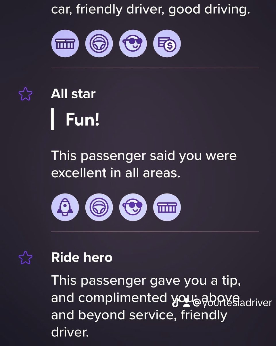 YourTeslaDriver's tweet photo. YOUR PERSONAL TESLA DRIVER JAMES RATING AND EXPERIENCE HERE! :-) https://t.co/6oQ1O9fAIj