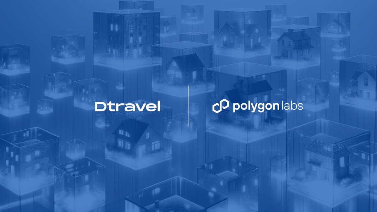 Polygon Ecosystem (@0xpolygoneco) on Twitter photo Vacation rentals are moving onchain.
Dtravel is bridging real world assets to web3, tokenizing fiat and crypto vacation rental bookings on Polygon PoS.
Through the platform, <a href="/DtravelDAO/">Dtravel ๐</a> is introducing new revenue opportunities for operators and bringing unparalleled flexibility Vacation rentals are moving onchain.
Dtravel is bridging real world assets to web3, tokenizing fiat and crypto vacation rental bookings on Polygon PoS.
Through the platform, <a href="/DtravelDAO/">Dtravel ๐</a> is introducing new revenue opportunities for operators and bringing unparalleled flexibility
