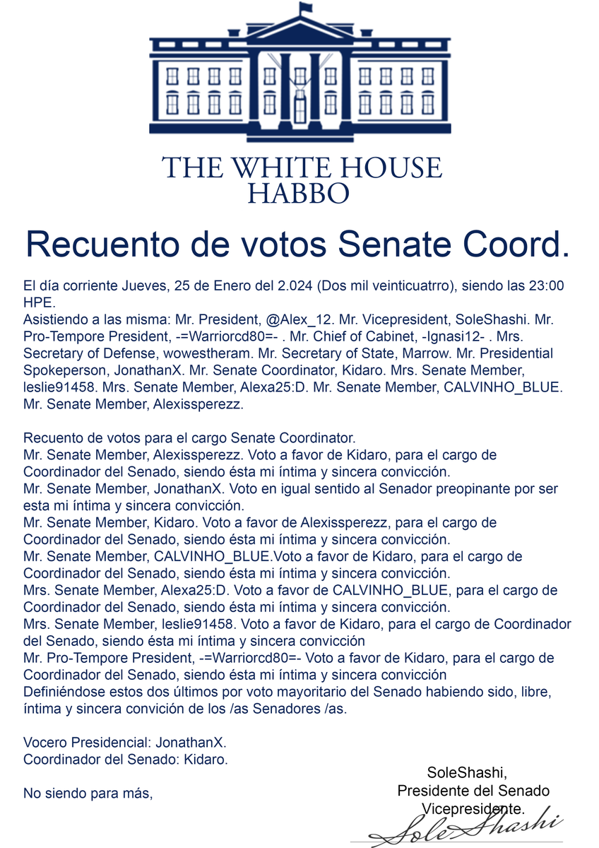 SoleShashi's tweet photo. Primer Asamblea del Senado y los recuentos de votos. https://t.co/7ClSUghxWS