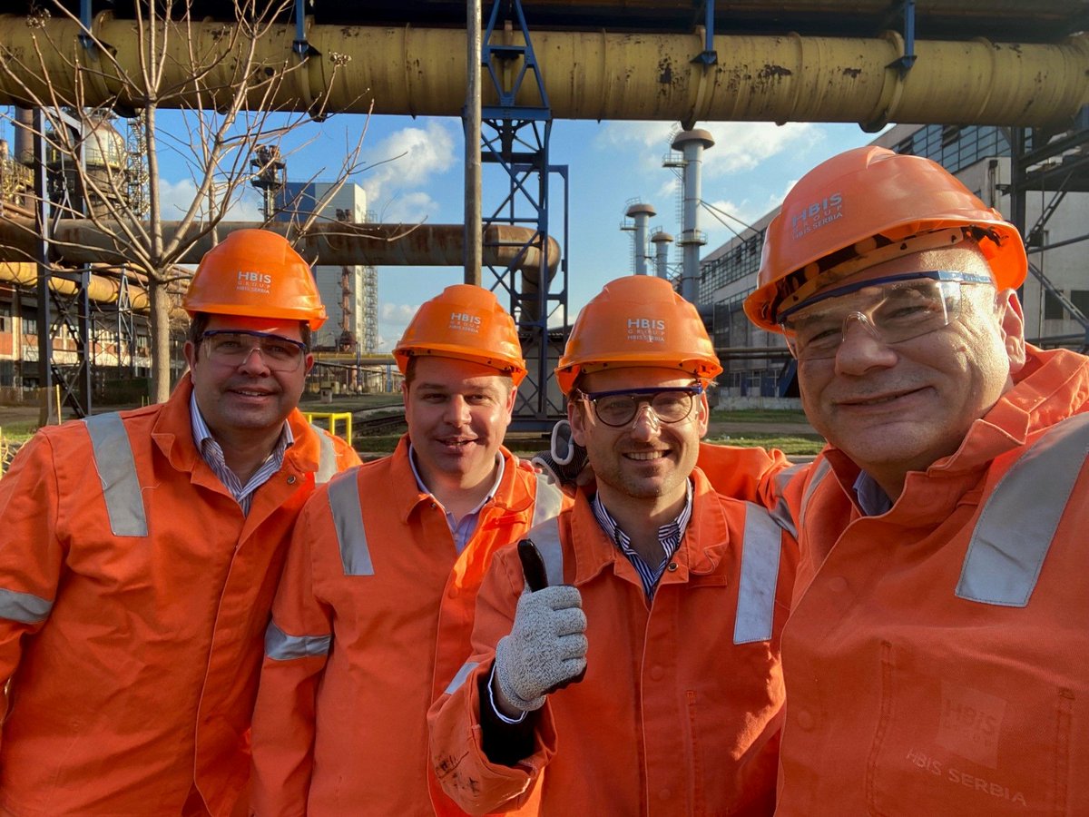Our team had the opportunity to visit HBIS SERBIA where they witnessed the creation of tinplate from start to finish.  It was an incredible opportunity to strengthen our connection with our colleagues and become more familiar with one of our products and its amazing properties.