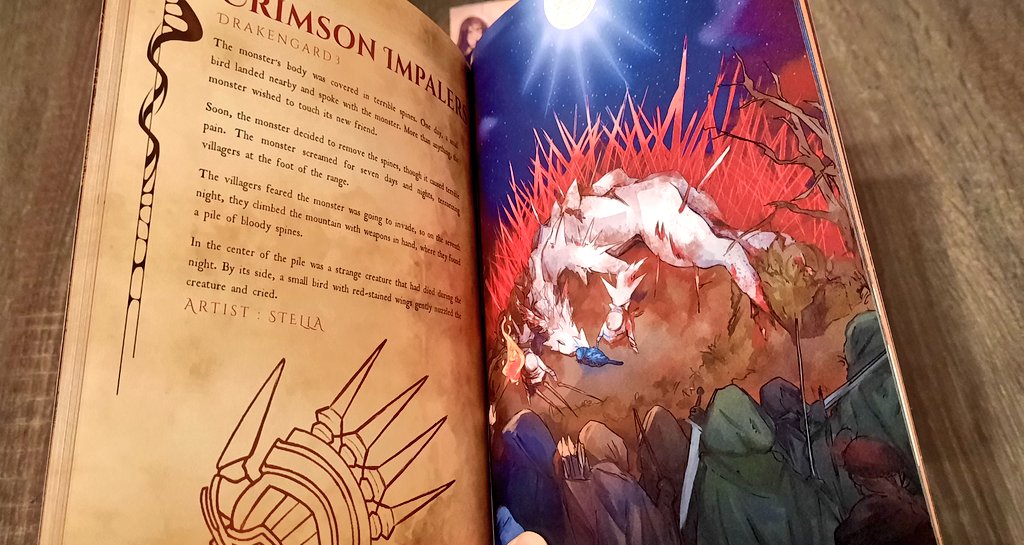 My copy of the DOD/Drakengard <a href="/WeaponStoryZine/">Drakengard Weapon Stories Fanzine</a> arrived!!

I'm so happy and grateful I could be a part of this!!  ヽ(･ω･ゞ)💖💖