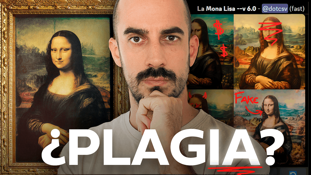 DotCSV's tweet photo. 🔥🔥 ¡¡NUEVO VÍDEO!! 🔥🔥

Hoy entro a responder una de las preguntas más polémicas del último año:

👉 LA IA GENERATIVA ¿PLAGIA?

(Spoiler: Sí, pero...)

Tenéis ya el vídeo subido en el canal 🔥