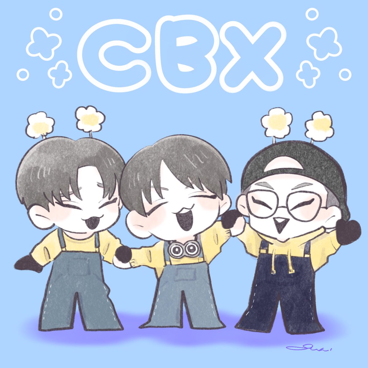 byebye_omake's tweet photo. 🫧🍌🦕🐶🐱🍌🫧

#exofanart #EXO_CBX
#CHEN #BAEKHYUN #XIUMIN https://t.co/JNv12Xc0OD