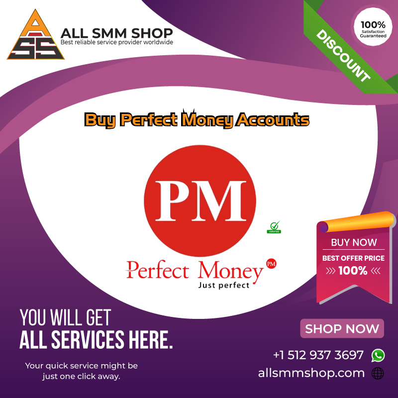Buy Perfect Money Accounts
allsmmshop.com/product/buy-pe…
⭐⭐⭐⭐⭐
#RingofFire #CollegeGameDay #Eclipse #RingofFire #iufb #SaturdayMorning #AceCardHEESEUNG #SaturdayMood #SaturdayVibes  #INDvsPAK #SaturdayMood #Sssniperwolf #USA #uk #CR7𓃵