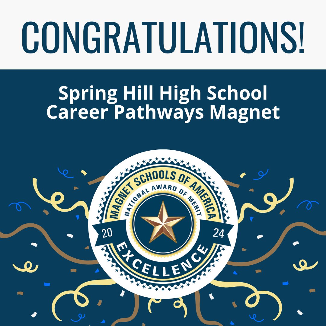 LexRich5Schools's tweet photo. 🎉CONGRATULATIONS! #LexRich5Schools @LeaphartElem #STEAMMagnet has been named a National Magnet School of Distinction and @SpringHillHS Career Pathways Magnet has been named a National #MagnetSchool of Excellence by @MagnetSchlsMSA! #OurD5Story: https://t.co/X1OxAMVuGX #D5CHOICE https://t.co/r3xooIezOF