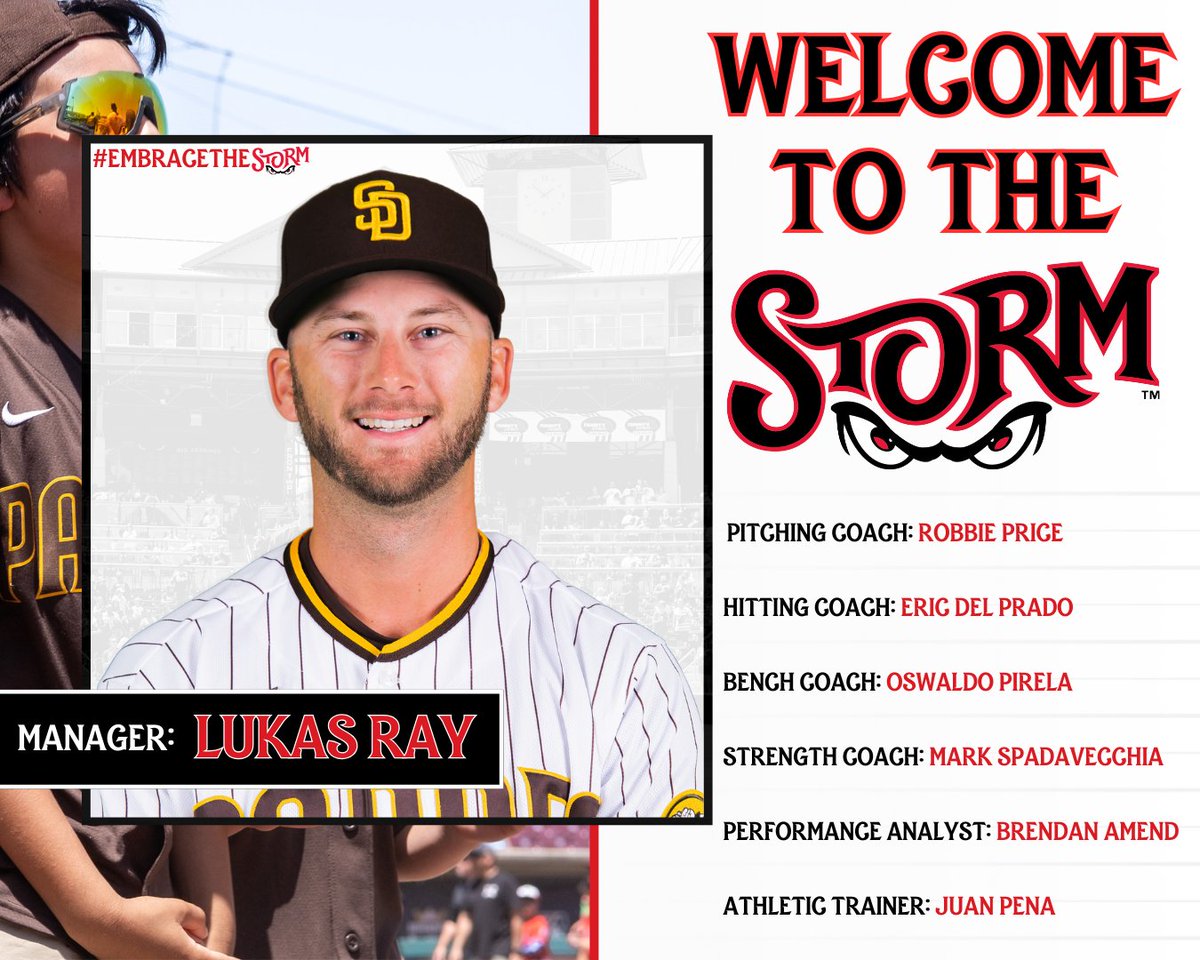 Introducing your 2024 Storm Coaching Staff 🌩️

milb.com/lake-elsinore/…