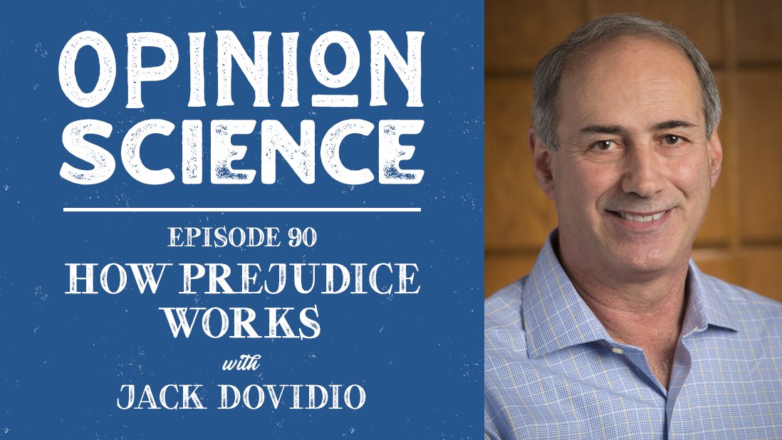 Ep 90! This week, the incomparable Jack Dovidio. We discuss how he developed a unique theory of racial prejudice and his recent work on prejudice in medical settings. Apple: podcasts.apple.com/us/podcast/90-… Spotify: open.spotify.com/episode/56qSP5… Web: opinionsciencepodcast.com/episode/how-pr…