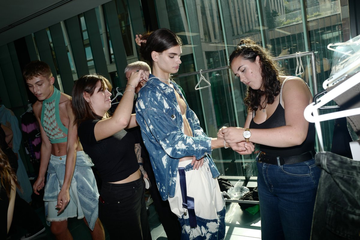 BFC's tweet photo. From #BORAAKSU, #Completedworks and #EdwardCrutchley, to #NatashaZinko, #PaulCostelloe and #BFCNEWGEN recipient #ChetLo, discover some of #BFCommunity designers on schedule this season at #LondonFashionWeek presented by 1664 Blanc. https://t.co/AqnSA5d4i5
