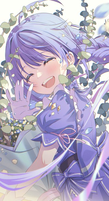「青髪 紫髪」のTwitter画像/イラスト(人気順)｜4ページ目