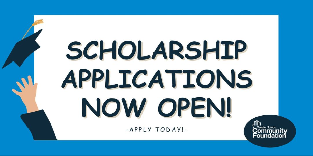 ToledoTomorrow's tweet photo. GTCF scholarships are open for application! Be sure to check out all we offer to graduating high school and current college students. Application deadline is February 11, 2024. Learn more and apply here: https://t.co/n28IrYuPYx
Please note: FAFSA is not required to apply. https://t.co/MTfgpa8g7Y