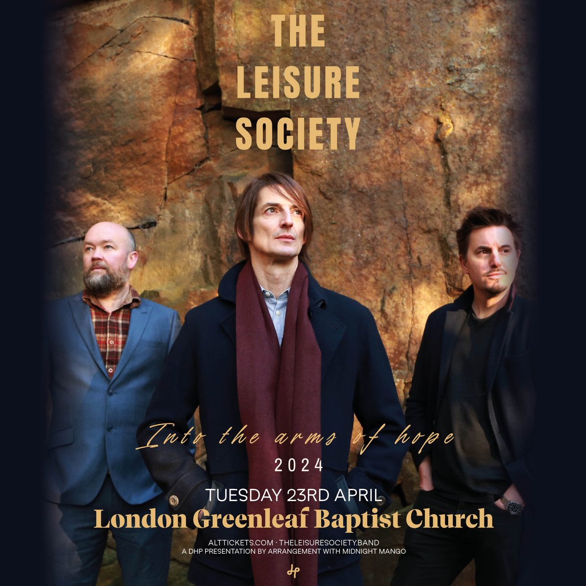 Vaunted for their songwriting and production craft, two-time Ivor Novello nominees @LeisureSociety play shows at Manchester's Halle St. Peter's and London's Greenleaf Road Baptist Church this April! Tickets go on sale this Friday at 10am, set a reminder: bit.ly/3SDzmP0